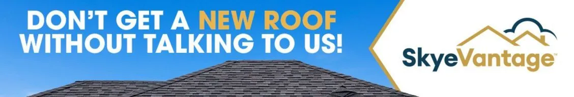 SkyeVantage roof replacement detail on a Wisconsin home